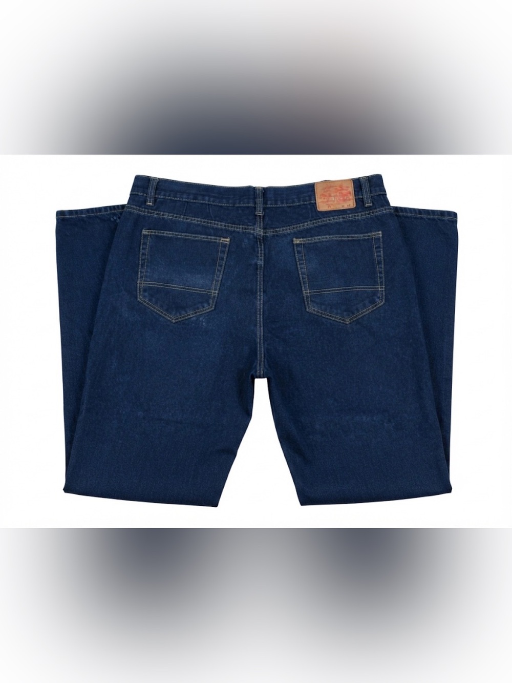 PJ Mark Men's Jeans Straight Leg Dark Wash Denim Size 44x32 Cotton Blend